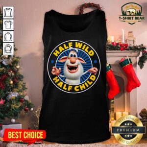 Booba Half Wild Half Child Tank Top - Design by T-shirtbear.com