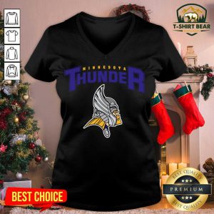Minnesota Thunder V-neck - Design by T-shirtbear.com