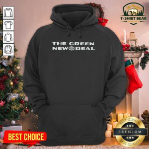 The Green New GND Deal AOC Hoodie - Design by T-shirtbear.com