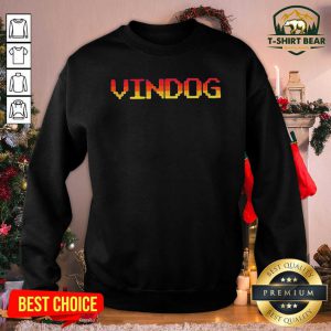 Vindog Retro Tee Sweatshirt - Design by T-shirtbear.com