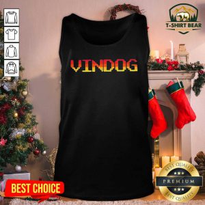 Vindog Retro Tee Tank Top - Design by T-shirtbear.com