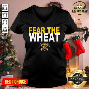 Fear The Wheat V-neck - Design by T-shirtbear.com