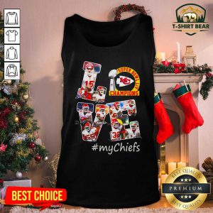 Love Kansas City Chiefs Tank Top - Design by T-shirtbear.com
