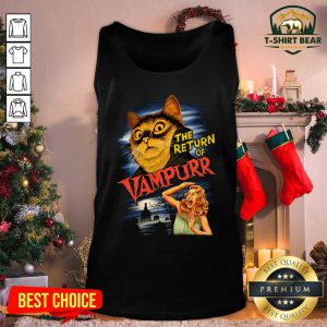 Cat The Return Of Vampurr Tank Top - Design by T-shirtbear.com