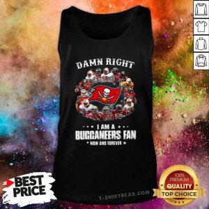 Appalled Damn Right I Am A Tampa Bay Buccaneers Fan 9 Signatures Tank Top - Design by T-shirtbear.com