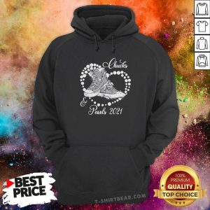 Apprehensive Chucks And Pearls 2021 Kamala Harris Hoodie - Design by T-shirtbear.com