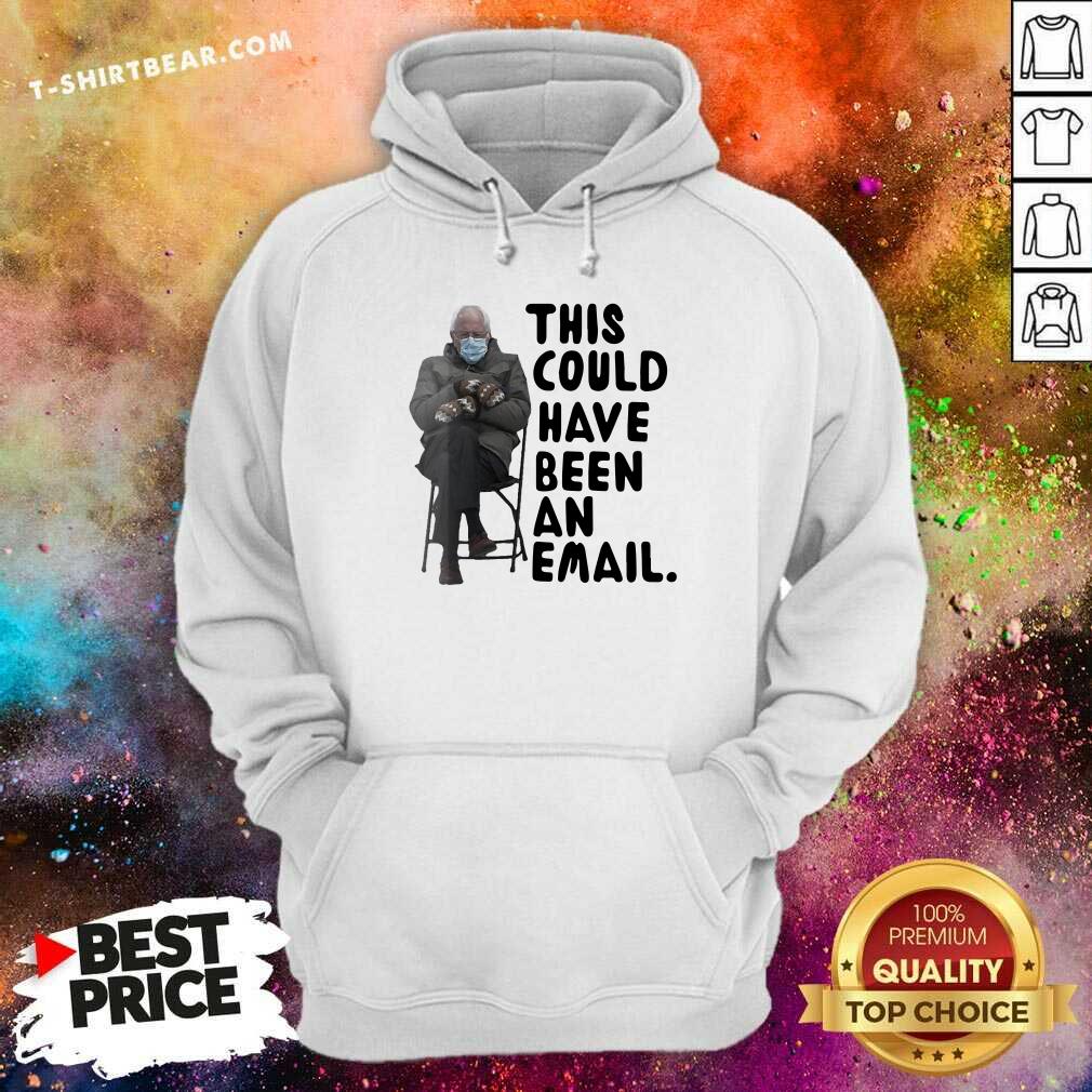 Bewildered Bernie Sanders This Could Have Been An 6 Email Hoodie Bewildered Bernie Sanders This Could Have Been An 6 Email Hoodie - Design by T-shirtbear.com