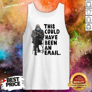 Bewildered Bernie Sanders This Could Have Been An 6 Email Tank Top - Design by T-shirtbear.com