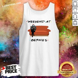 Confident Bernie Sanders Weekend At Bernies 4 Tank Top - Design by T-shirtbear.com