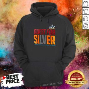 Confused Super Bowl LV 55 Nike Quest For Silver Hoodie - Design by T-shirtbear.com