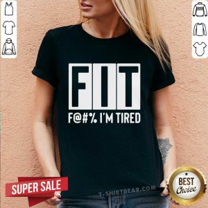 Cross Fit Im 5 Tired V-neck - Design by T-shirtbear.com