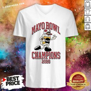 Furious Mayo Bowl Champions 2020 V-neck - Design by T-shirtbear.com