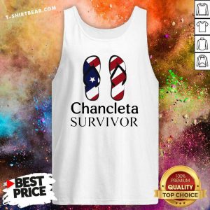 Flip Flop American Chancleta Survivor Tank Top