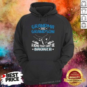 Grandma And Grandson A Bond That Can’t Be Broken Hoodie - Design By T-shirtbear.com