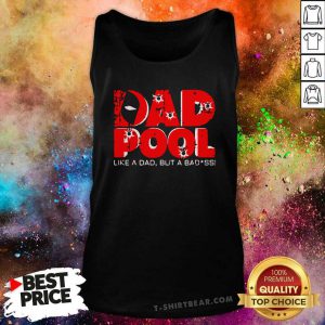 Dad Superhero Pool Parody Dad Birthday Gift 2021 Tank Top