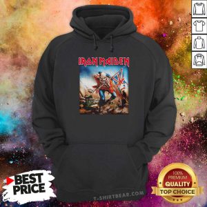 Intrigued Iron Maiden 22 English Flag Hoodie - Design by T-shirtbear.com