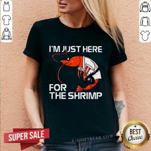 Jiu Jitsu I'm Just Here For The Shrimp V-neck