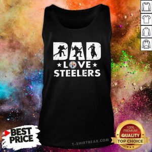 Pittsburgh Steelers Dad Love Steelers Tank Top