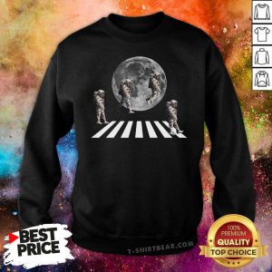 Astronaut Walk Space Moon Abbey Road Sweatshirt
