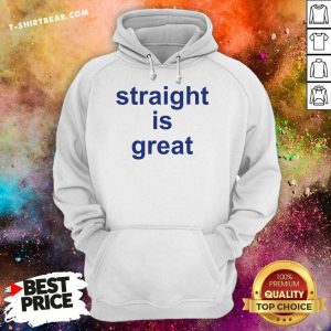 RuPaul Straight Is Great Hoodie - Design by T-shirtbear.com