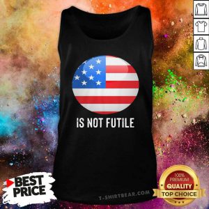 American Flag Resistance 4 Is Not Future Tank Top - Design by T-shirtbear.com