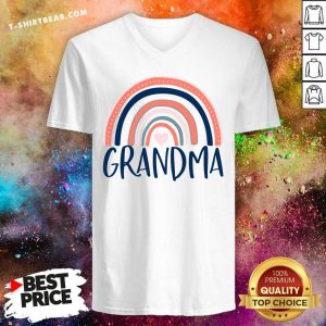 Awesome Rainway Grandma V-neck - Design by T-shirtbeear.com