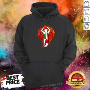Cool Basketball Italian National Flag Mid Air Slam Dunk Hoodie