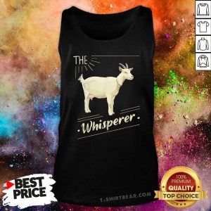 Cute The Goat Whisperer Lover Farmer Tank Top