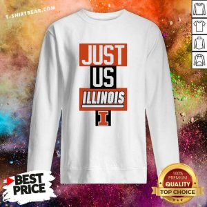 Grateful Just Us Illinois Fighting Illini Sweatshirt