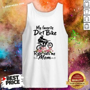 My Favorite Dirt Bike 1 Morocross Flowers Tank Top - Design by T-shirtbear.com