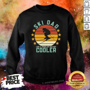 Official SkI Dad Like A Regular Dad But Cooler Vintage Sweatshirt