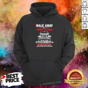Awesome Walk Away I Am A Grumpy Old Man Jeep Hoodie - Design by T-shirtbear.com