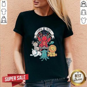 Cute Game Of Toys V-neck - Design by T-shirtbear.com