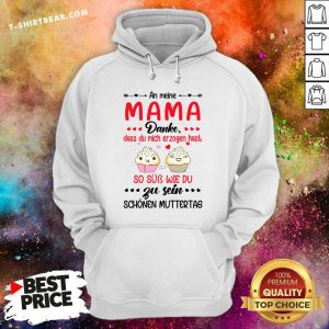 Lovely Mama Danke Zu Sein Name Heir Cupcake Hoodie - Design by T-shirtbear.com