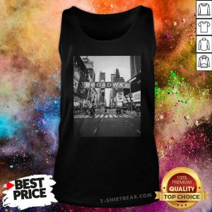 Nice Broadway NYC Black Hipster Of New York City Tank Top - Design by T-shirtbear.com
