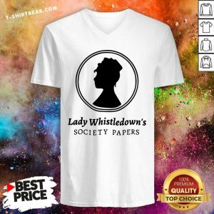 Premium Lady Whistledown Society Papers V-neck
