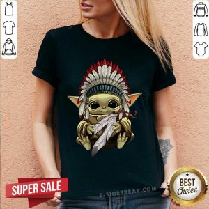 Baby Yoda Patriarch V-neck