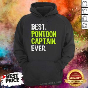 Best Pontoon Captain Ever Hoodie - Design by T-shirtbear.com