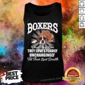 Boxers They Love Steadily Unchangingly Tank Top - Design by T-shirtbear.com