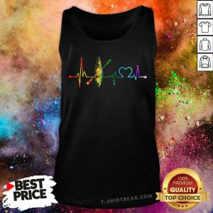 Color Kayak Heartbeat Tank Top - Design by T-shirtbear.com