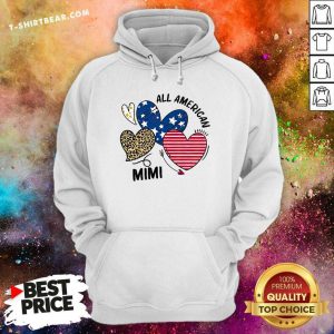 Cool Heart All American Mimi Hoodie - Design by T-shirtbear.com