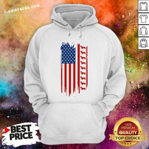 Dachshund American Flag Independence Day Hoodie - Design by T-shirtbear.com