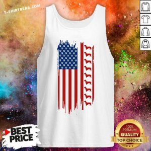 Dachshund American Flag Independence Day Tank Top - Design by T-shirtbear.com