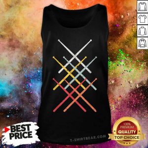 Drum Lover 40 Color Tank Top - Design by T-shirtbear.com