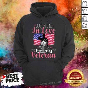 Just A Girl In Love With A Grumpy Old Veteran Hoodie - Design by T-shirtbear.com