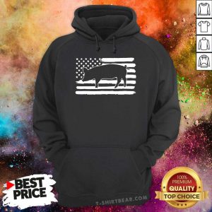 Pigs 4th Of July US America Hoodie - Design by T-shirtbear.com