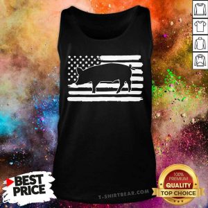 Pigs 4th Of July US America Tank Top - Design by T-shirtbear.com