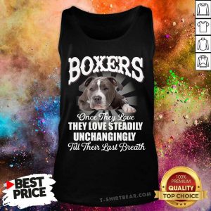 Pit Bulls They Love Steadily Unchangingly Tank Top - Design by T-shirtbear.com