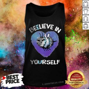 RB Beelieve In Yourself Blue Bee Tank Top - Design by T-shirtbear.com