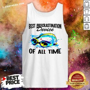 Best Procrastination Device Of All Time Tank Top - Design by T-shirtbear.com